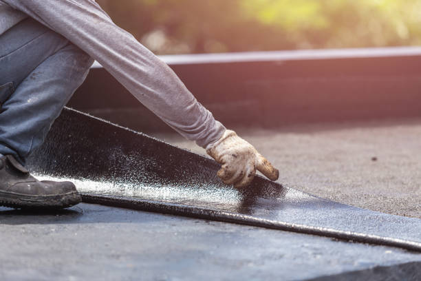 Professional Emergency Waterproofing technician working in Moxahala, OH